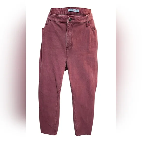 🇺🇸Just Fab Rust Color Jeans - Picture 1 of 7